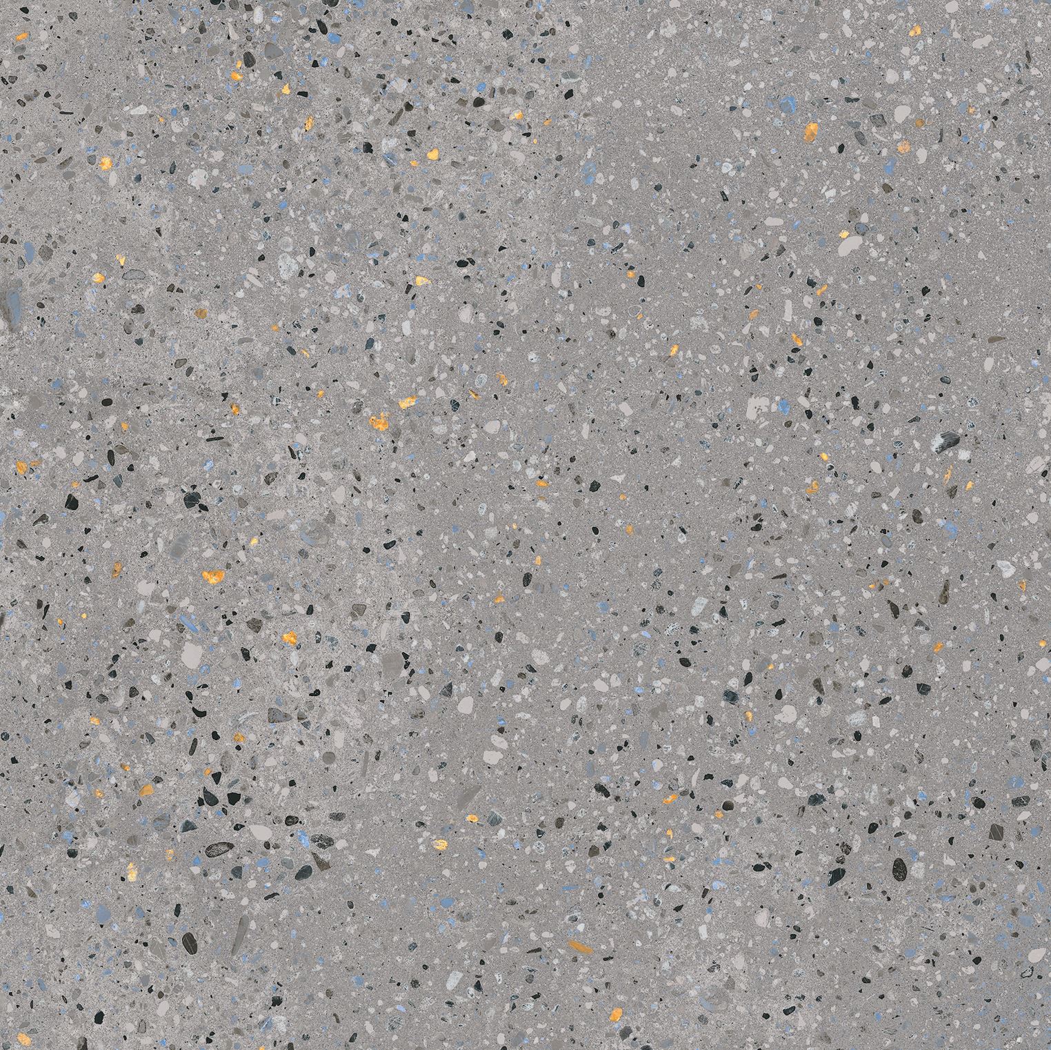 Takara Grey Terrazzo Look Matt Rectified Spanish Porcelain Tile