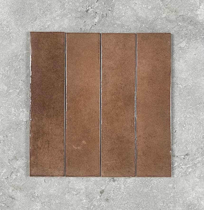 Bricks Mattone Gloss Spanish Irregular Edge Porcelain Subway Tile 4500