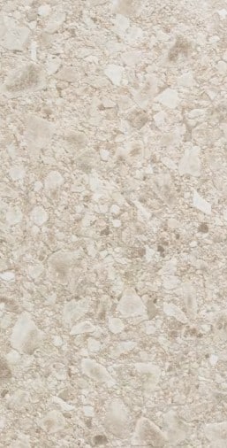 White Pebble Stone Look 3D Effect Matt Italian Rectified Porcelain Tile 4512