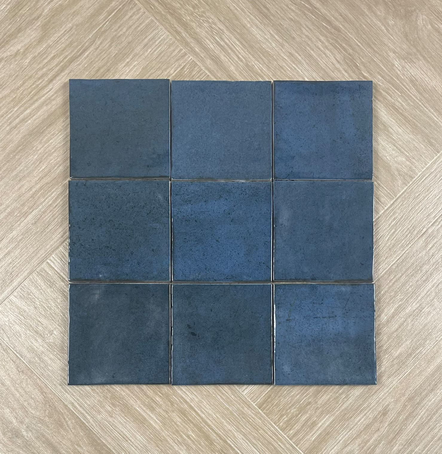 Majorca Night Gloss Spanish Irregular Edge Porcelain Tile 4632