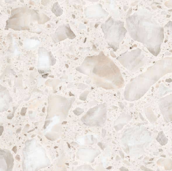 Vanilla Terrazzo Look Matt Porcelain Tile 4754