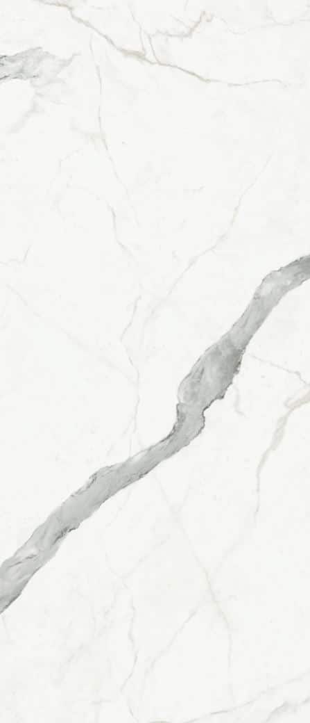 Statuario Glossy Marble Look Polished Rectified Porcelain Wall & Floor Panel | Slab 4772