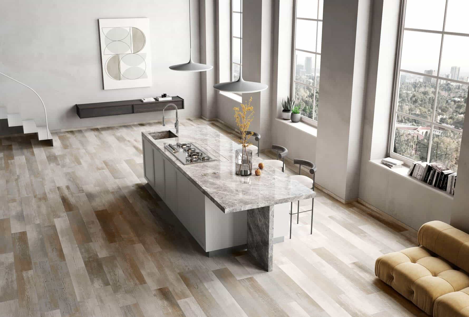 Dallas Bone Timber Look Matt Rectified Spanish Porcelain Tile 4613