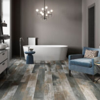 Dallas Carbon Timber Look Matt Rectified Spanish Porcelain Tile 4614
