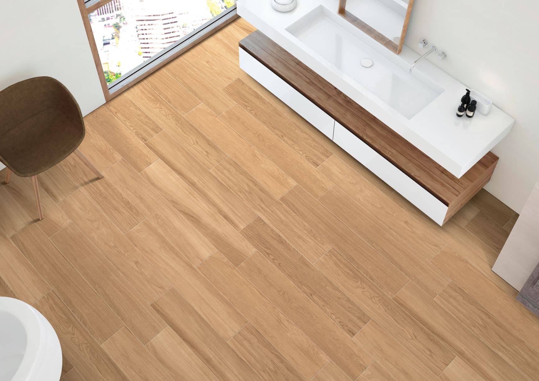 Oregon Timber Look Matt Rectified Porcelain Tile 4745