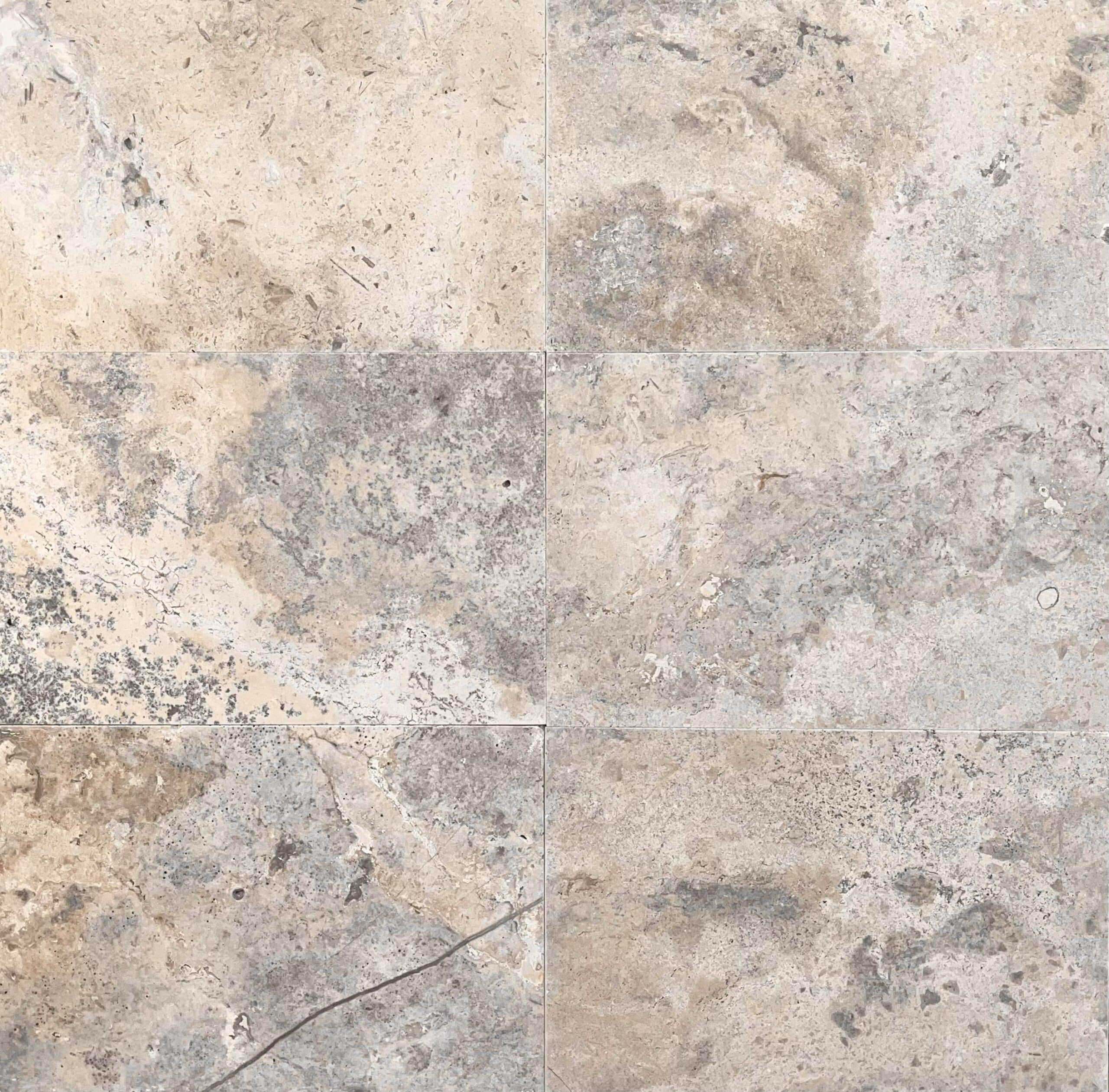 Carribean Tumbled Travertine Paver 8864