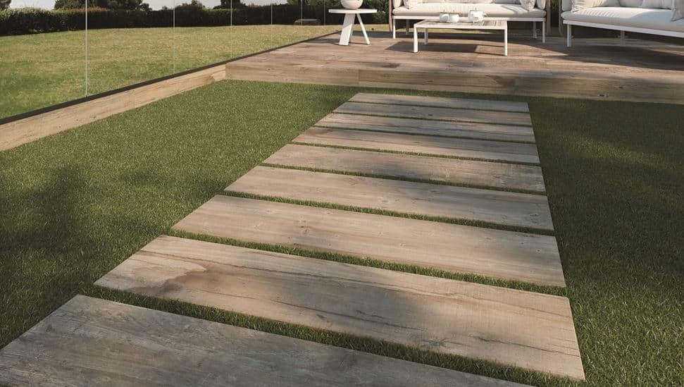 Cedar Natural Timber Look Anti Slip Spanish Outdoor Porcelain Paver 3158