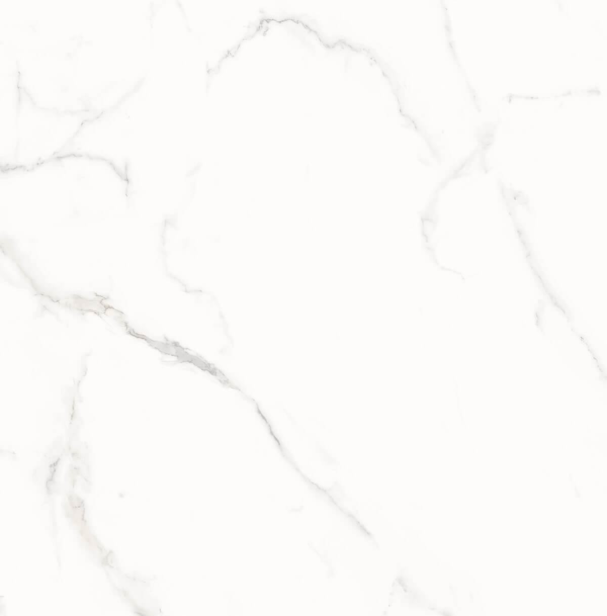 Calacatta Rectified Polished Porcelain Marble Look Tile 3623