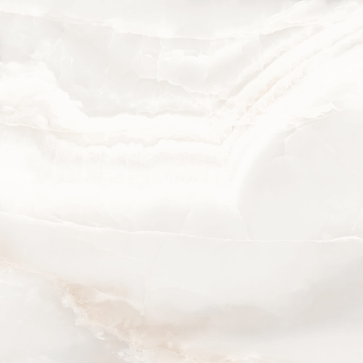 Onyx Blanco Marble Look Honed Rectified Porcelain Tile 3744