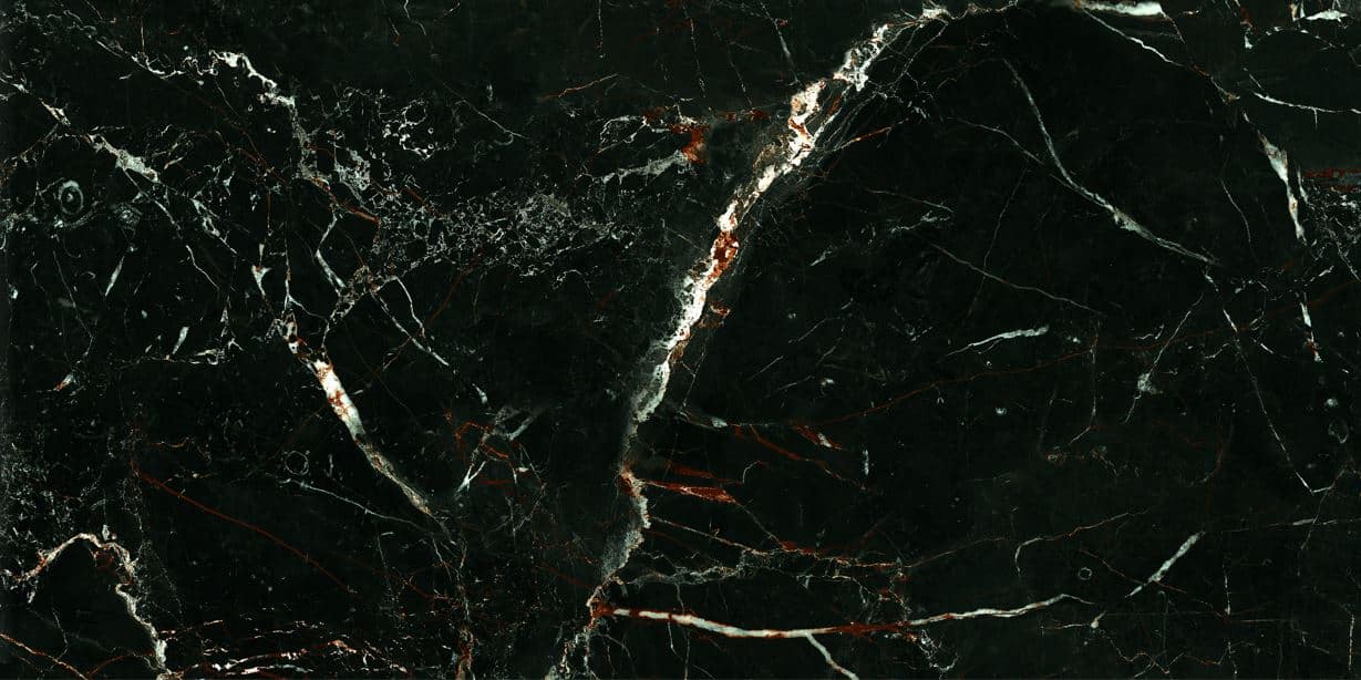 Lux Laurants Brown Marble Look Polished Rectified Spanish Porcelain Tile 3845