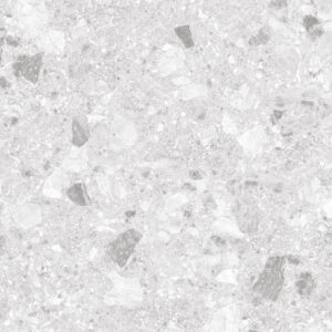 Breccia Light Grey Terrazzo Look Rectified Porcelain