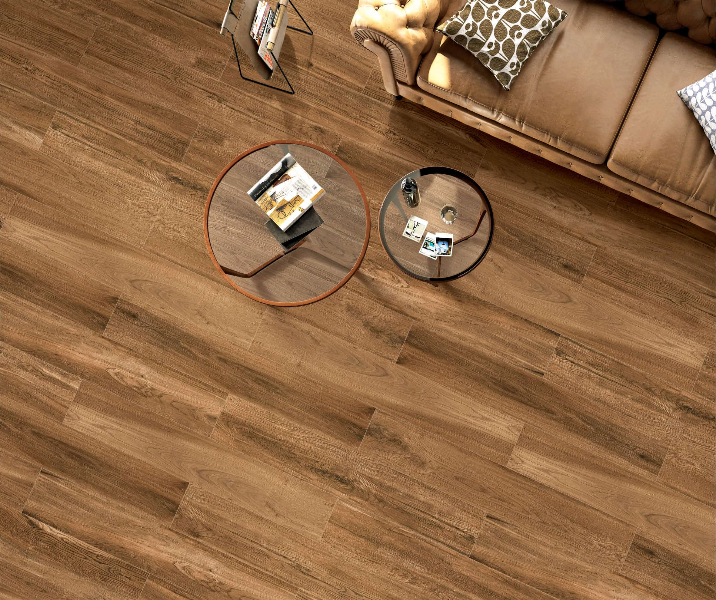 Oak Timber Look Matt Porcelain Tile 3923