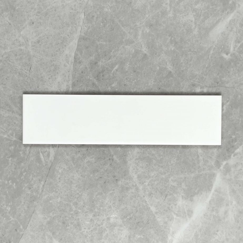 White Gloss Ceramic Subway Wall Tile 4215