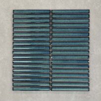 Green KitKat Gloss Porcelain Mosaic 7651