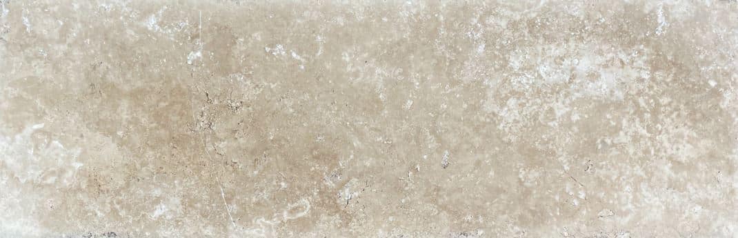Premium Tumbled Travertine Bullnose 8671