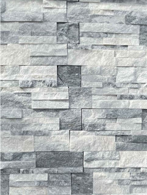 Mixed Grey Interlock Stack Stone 8710