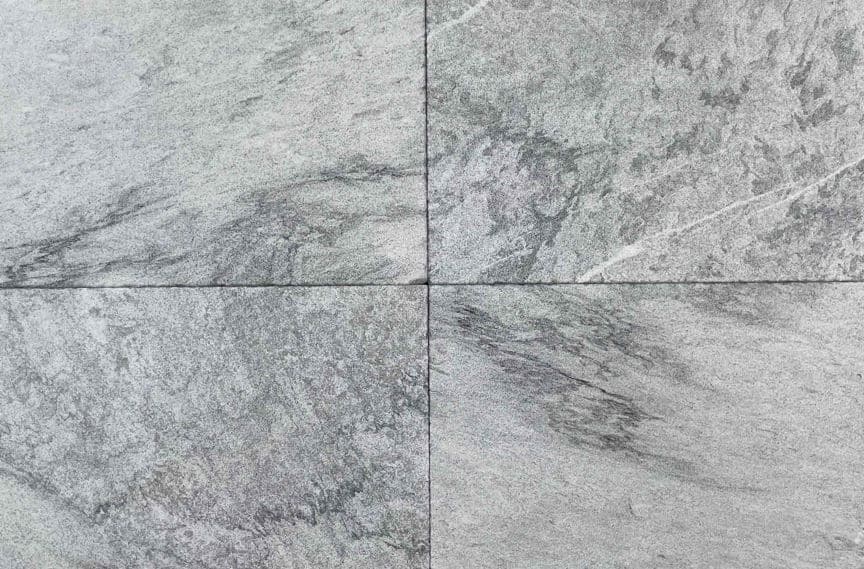 Sky Grey Sandblasted Marble Tile 8779