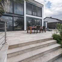 30mm Grano Mix Antique French Pattern Tumbled Paver 8534