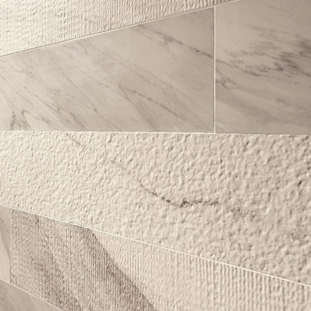 White Marble Look Italian Glazed Mix Finish Rectified Porcelain Tile 5268