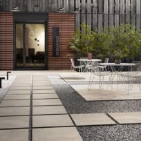 Beige Look Travertine Rectified Anti Slip Porcelain Paver 3647