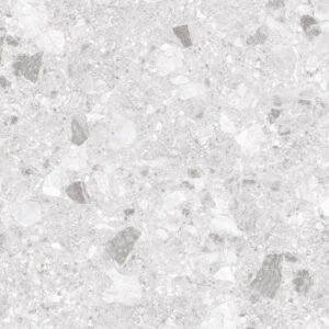 Breccia Light Grey Terrazzo Look Porcelain Tile