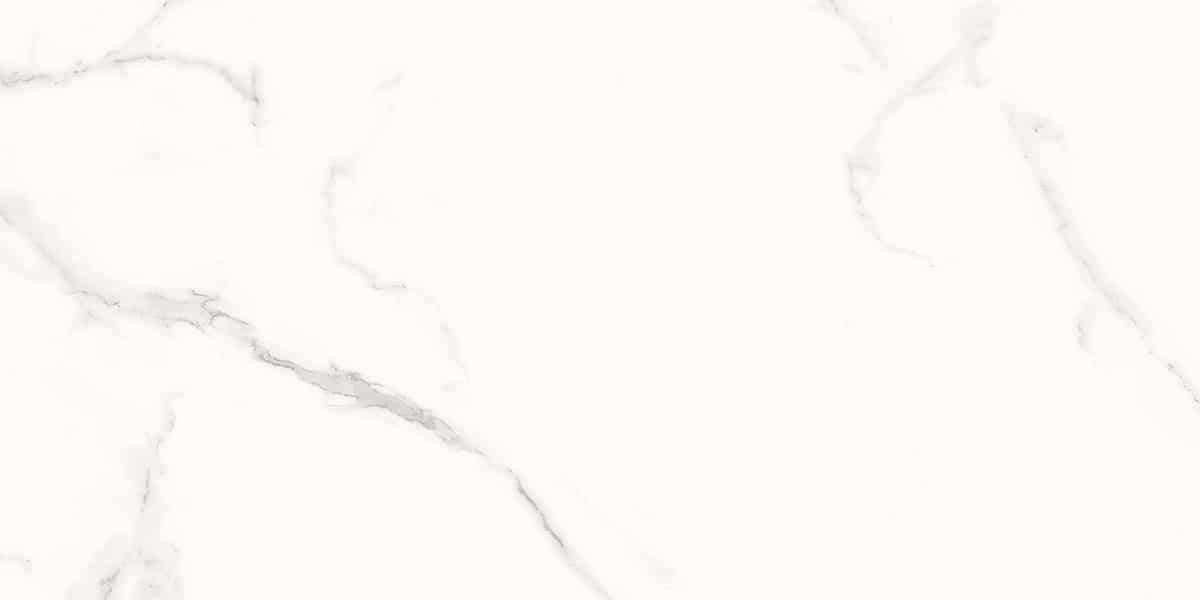 Calacatta Rectified Polished Porcelain Marble Look Tile 3621