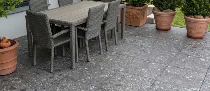 Granite Look Floor Tile â€” Very Durable Natural Stone