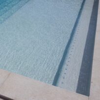 Pearl White Spanish Polyurethane Cord Glass Pool-Mosaic 7163
