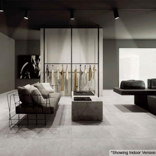 Q-Stone Bianco Anti Slip Rectified Porcelain Tile 6434