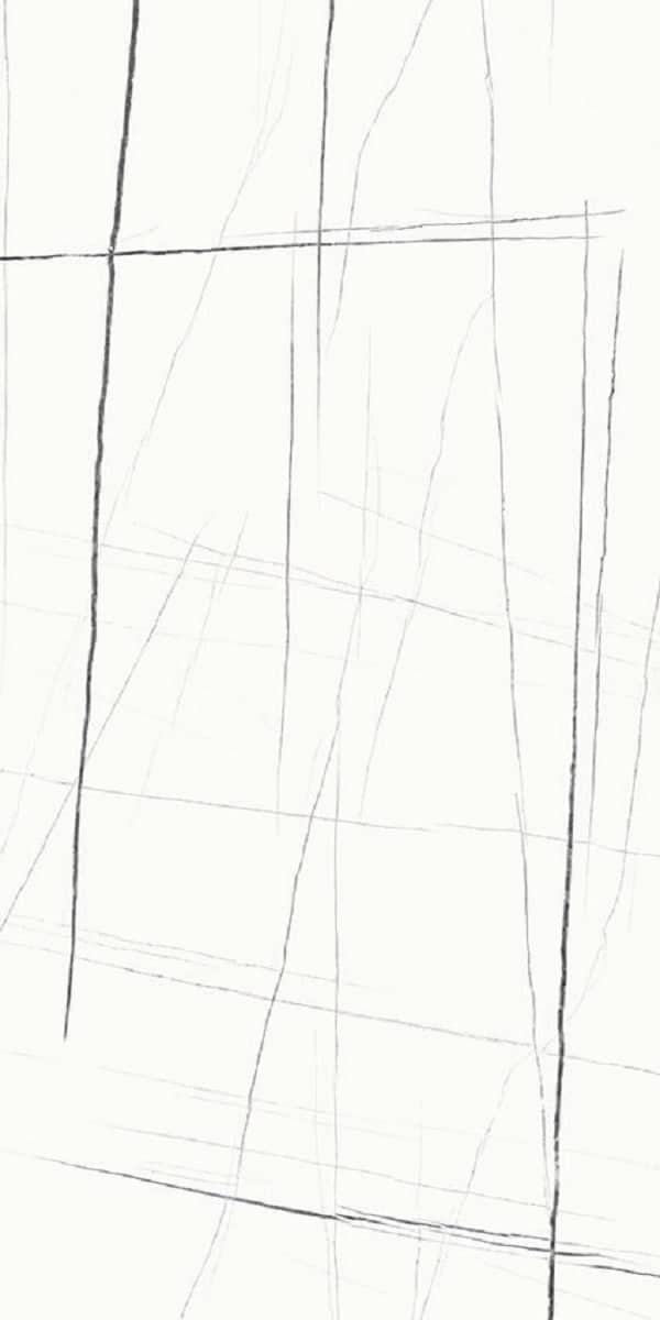 Sahara Noir White Italian Marble Look Polished Rectified Porcelain Wall & Floor Panel |Slab 3266