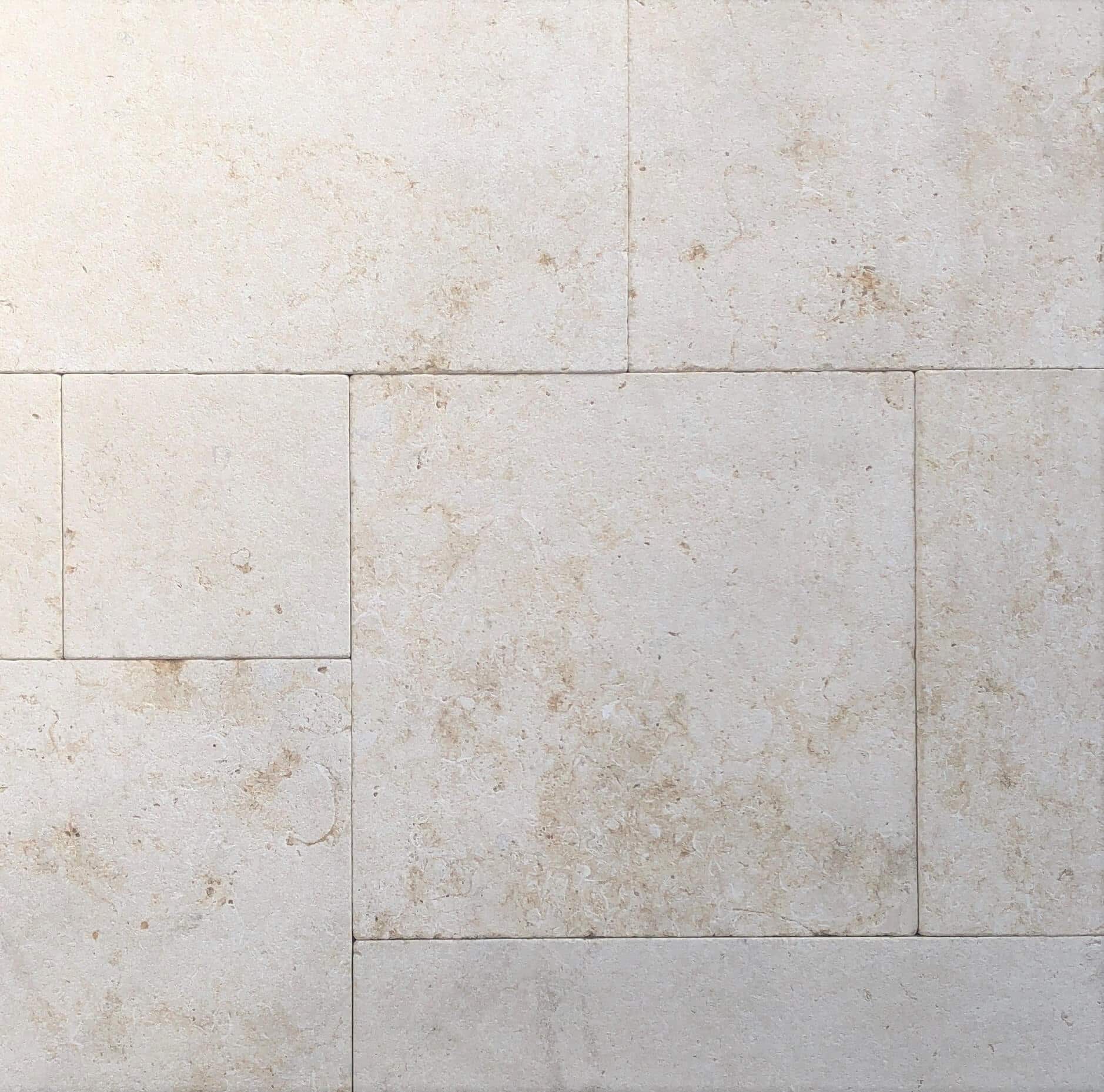 Bronte Gold Tumbled French Pattern Limestone Tile 8524