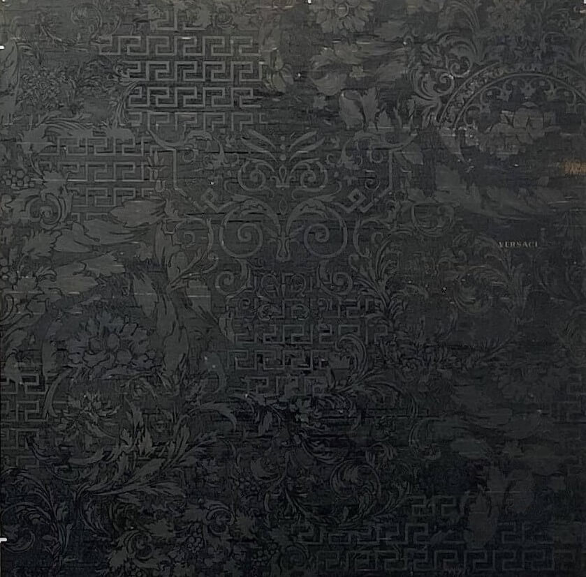 Versace Ceramics Eterno Carbon Patchwork Matt Rectified Porcelain Tile 3099