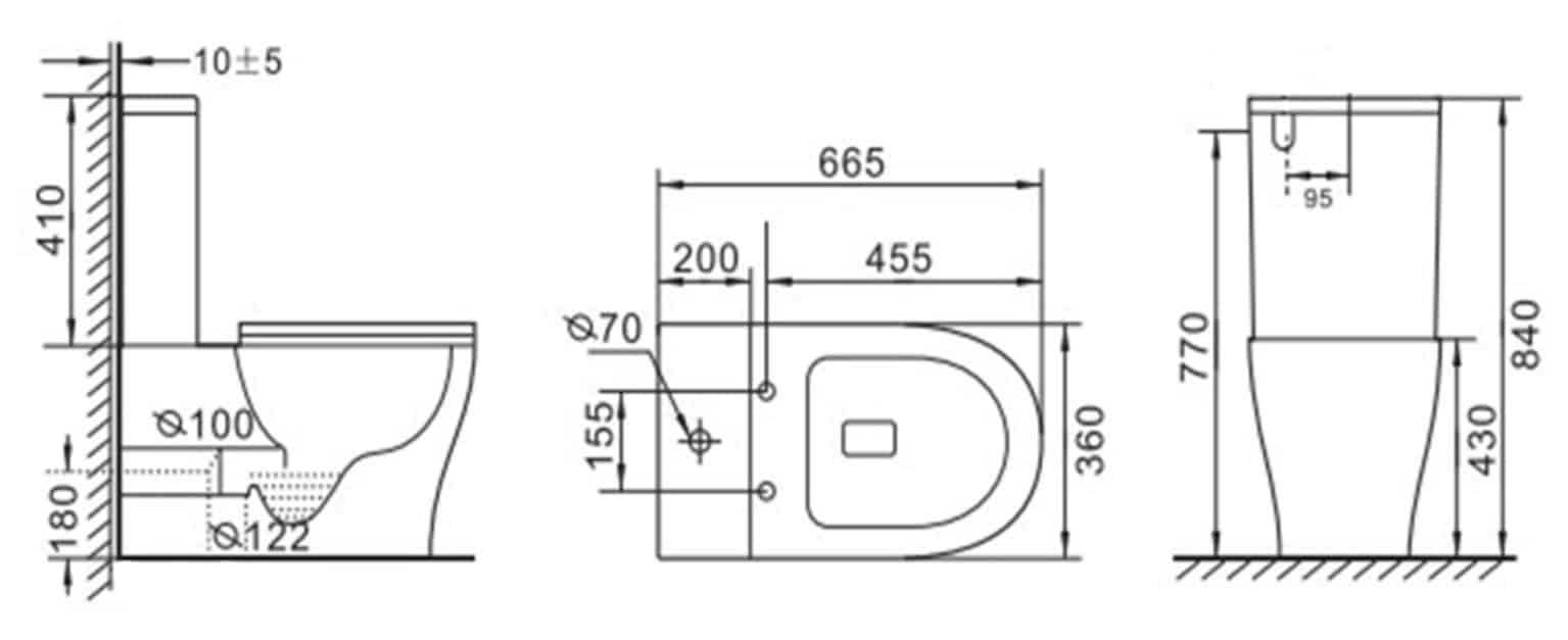 Zenitti Tornado X Toilet Suite 9912